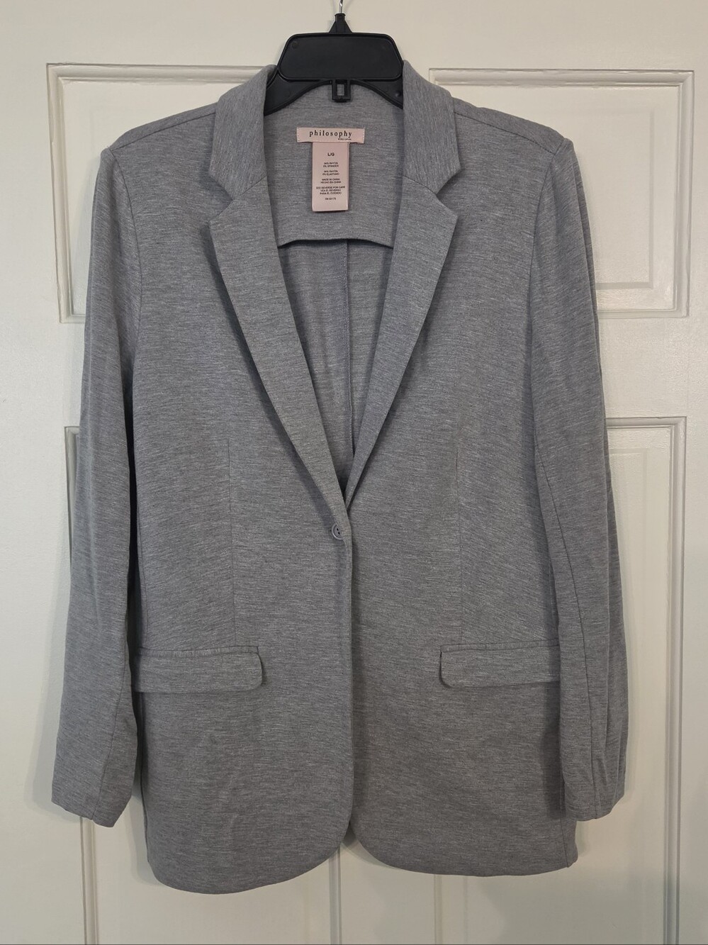 philosophy Soft Gray Women's Blazer